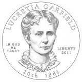 Lucretia Garfield Obverse Design Candidate Four