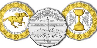 Melbourne Cup Coins Commemorate 150th Anniversary Melbourne Cup Coins
