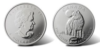 2011 Canadian Silver Wolf Bullion Coin Launches 2011 Canadian Silver Wolf Bullion Coin