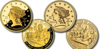 Buchanan’s Liberty First Spouse Gold Coins Issued Buchanan's Liberty First Spouse Gold Coins
