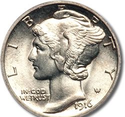 American Eagle Palladium Bullion Coin Act Introduced in House Mercury Dime