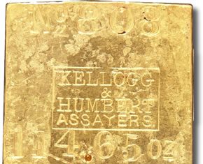 SS Central America Gold Ingot, 1856-O Double Eagle Highlight Long Beach Coin Auction S.S. Central America Gold Ingot