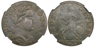 Heritage COINFEST Auction Features Keller Collection of Early American Coins 1785 COPPER Connecticut Copper
