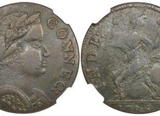 Heritage COINFEST Auction Features Keller Collection of Early American Coins 1785 COPPER Connecticut Copper