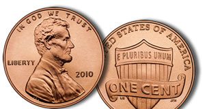US Mint September 2010 Coin Production: Cents Top 3 Billion, Quarters Change 2010 Lincoln Cent
