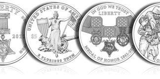 Designs Revealed for 2011 Coins Commemorating Medal of Honor Anniversary 2011 Medal of Honor Commemorative Coin Designs