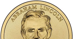 Abraham Lincoln Presidential Dollar Ceremony on November 19 2010 Abraham Lincoln Presidential Dollar