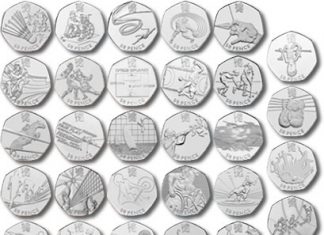 London 2012 Olympic 50p Coins Designed by Public Launch London 2012 Olympic 50p Coins