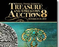 Sedwick Shipwreck Treasure and World Coin Auction Commences Sedwick Treasure Auction #8