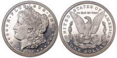 1895 Morgan silver dollar