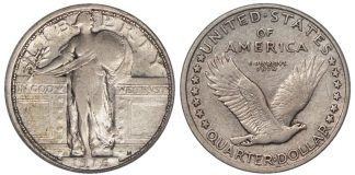 Teletrade’s Santa Clara Expo Online Auction Tops $1 Million 1916 Standing Liberty Quarter