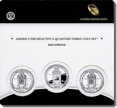 2010 Hot Springs Three-Coin Set