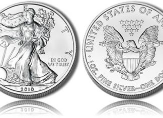 2010 Silver Eagle Scores Three Records 2010 Silver Eagle Bullion Coin