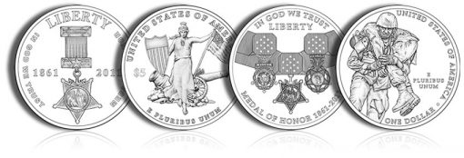 2011 Medal of Honor Coin Designs