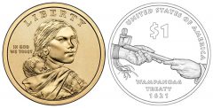 2011 Native American Dollar Coin Design