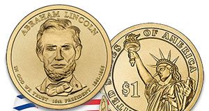 Abraham Lincoln Presidential Dollars Launch, $25 Rolls Available Abraham Lincoln Presidential Dollar and Rolls