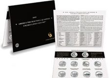 2010 America the Beautiful Quarters Uncirculated Coin Set Available