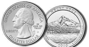 US Mint November 2010 Product Schedule Features Long Awaited Releases Mount Hood Quarter