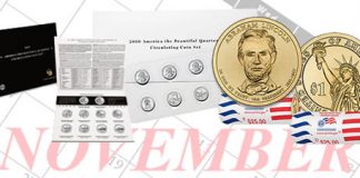 US Mint November 2010 Coin Product Releases End, December in Focus US Mint Released Coins in November 2010