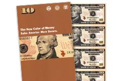 BEP Offers $10 Uncut Currency Sheets with Geithner and Rios Signatures $10 Uncut Currency Sheets