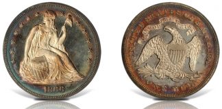 Malibu Collection Headlines Bowers and Merena’s January Tampa Bay Rarities Sale 1866 Seated Liberty Silver Dollar
