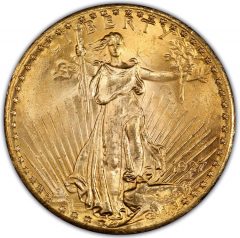 1927 $20 PCGS MS65