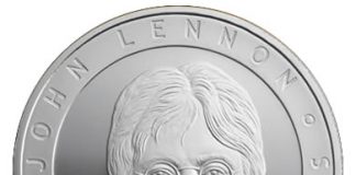John Lennon Commemorative Coin on Sale at UK Royal Mint John Lennon Commemorative Coin