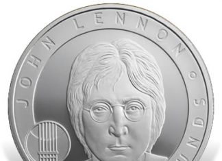 John Lennon Commemorative Coin on Sale at UK Royal Mint John Lennon Commemorative Coin