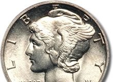 American Palladium Eagles Authorized Mercury Dime Design for Palladium Eagle