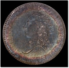 1792 Half Disme Obverse