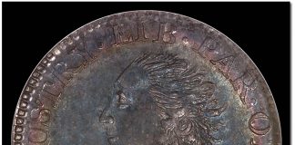 Stack’s-Bowers to Exhibit Historic 1792 Half Disme at Long Beach Coin Expo 1792 Half Disme Obverse