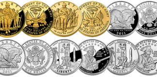2011 U.S. Army Commemorative Coins in Gold, Silver and Clad 2011 U.S. Army Commemorative Gold, Silver and Clad Coins