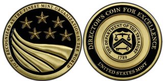 Director’s Coin for Excellence Medal Awarded to PCGS’ Miles Standish Director's Coin for Excellence Medal