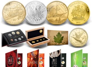Canadian Mint Releases First 2011 Collector Coins First Royal Canadian Mint 2011 Collector Coins