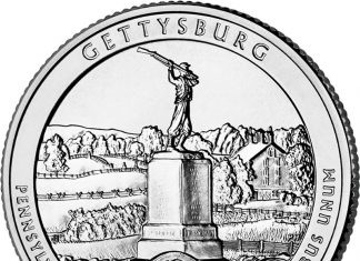 US Mint to Introduce Gettysburg Quarter January 25 Gettysburg National Military Park Quarter