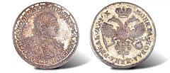 Peter I Rouble 1720