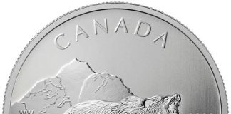 2011 Canadian Grizzly Silver Bullion Coin Available 2011 Canadian Grizzly Silver Bullion Coin