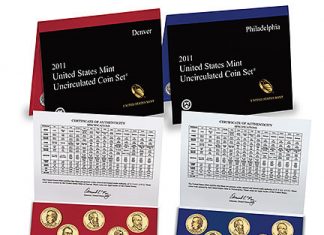 Uncirculated 2011 Mint Set Released 2011 Mint Set