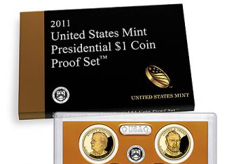 2011 Presidential $1 Dollar Coin Proof Set Available 2011 United States Mint Presidential $1 Coin Proof Set