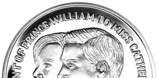 New Prince William and Kate Middleton Royal Engagement Coin Released Royal Engagement Coin