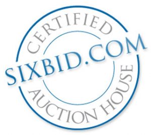 Sixbid Quality Seal for Certified Auction Houses