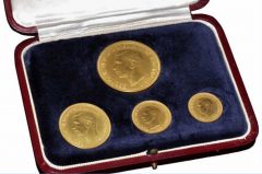 1937 King George VI Gold Four-Coin Proof Set