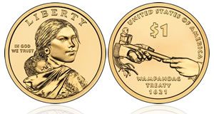 2011 Native American $1 Dollar Rolls on Sale