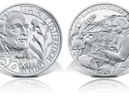 Austria 2011 20€ Nicholas von Jacquin Silver Coin Issued Austria 2011 20€ Nicholas von Jacquin Silver Coin