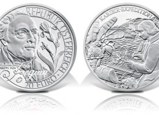Austria 2011 20€ Nicholas von Jacquin Silver Coin Issued Austria 2011 20€ Nicholas von Jacquin Silver Coin