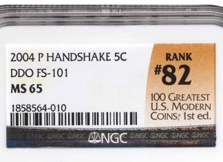 NGC Creates Special Label for Coins in Book: 100 Greatest U.S. Modern Coins NGC Special Label for 100 Greatest US Modern Coins