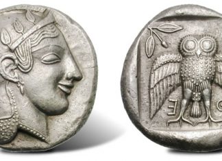 Heritage and Gemini CICF Auction to Offer Ancient Coins Valued at $3.5M+ Silver Decadrachm Ancient Coin of Athens