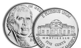 US Mint Seeks Public Comment on Metallic Coin Composition Factors and Modernization US Five-Cent Coin