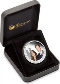 Australia Royal Wedding 1oz Silver Coin in Presentation Case