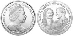 BVI Royal Wedding Coin
